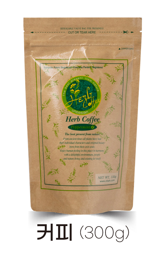 허브 믹스 커피_봉지